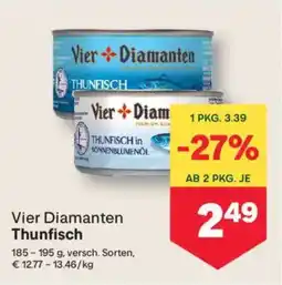MPreis Vier Diamanten Thunfisch Angebot