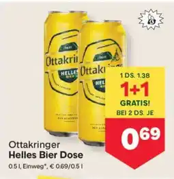 MPreis Ottakringer Helles Bier Dose Angebot
