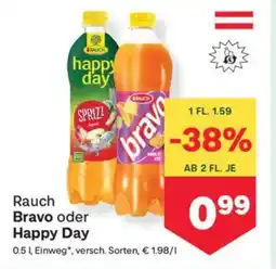 MPreis Rauch Bravo oder Happy Day Angebot