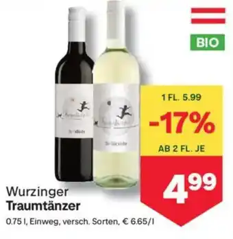 MPreis Wurzinger Traumtänzer Angebot