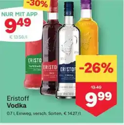 MPreis Eristoff Vodka Angebot