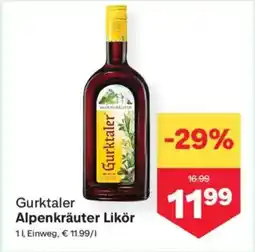 MPreis Gurktaler Alpenkräuter Likör Angebot