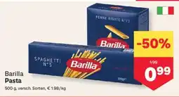 MPreis Barilla Pasta Angebot