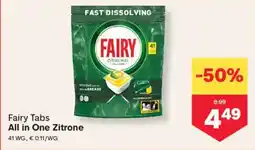 MPreis Fairy Tabs All in One Zitrone Angebot