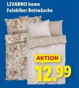 Lidl LIVARNO home Feinbiber Bettwäsche Angebot