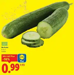 Lidl Bio Gurke Angebot
