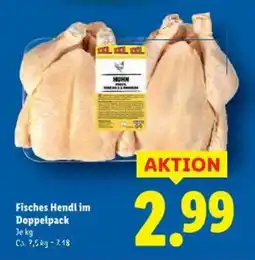 Lidl Fisches Hendl im Doppelpack Angebot