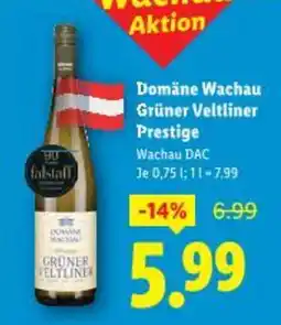 Lidl Domäne Wachau Grüner Veltliner Prestige Angebot