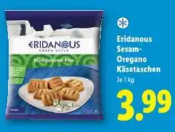 Lidl Eridanous Sesam- Oregano Käsetaschen Angebot