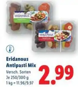 Lidl Eridanous antipasti mix Angebot