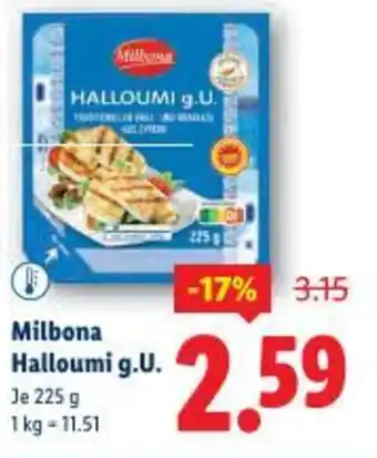 Lidl Milbona Halloumi g.U. Angebot