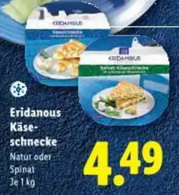 Lidl Eridanous käse- schnecke Angebot