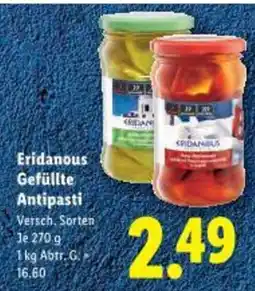 Lidl Eridanous Gefüllte Antipasti Angebot