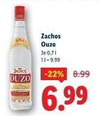 Lidl Zachos Ouzo Angebot