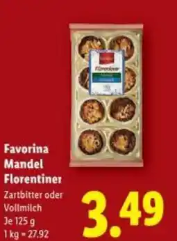 Lidl Favorina mandel florentiner Angebot