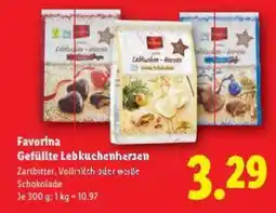 Lidl Gefüllte Lebkuchenhersen Angebot