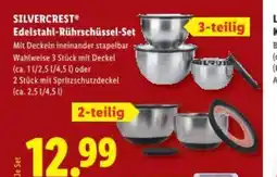 Lidl Edelstahl-Rührschüssel-Set Angebot