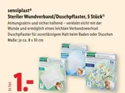 Lidl Steriler Wundverband/Duschpflaster Angebot