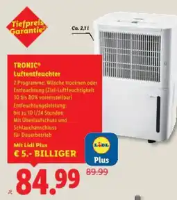 Lidl Luftentfeuchter Angebot