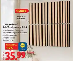 Lidl Livarno home holz-wandpaneel Angebot