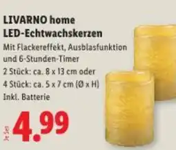 Lidl Led-echtwachskerzen Angebot