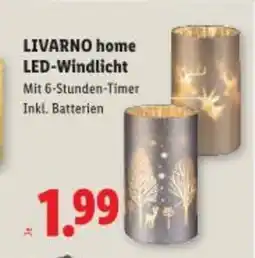 Lidl Livarno home led-windlicht Angebot