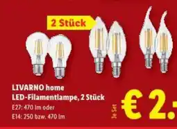 Lidl Livarno homled-filamentlampe Angebot