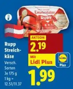 Lidl Rupp Streich- käse Angebot