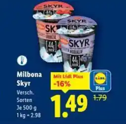 Lidl Milbona Skyr Angebot
