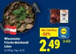 Lidl Wiesentaler Frische Maishendl Leber Angebot