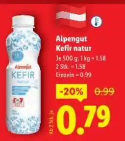 Lidl Alpengut Kefir natur Angebot