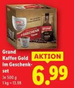 Lidl Grand kaffee gold im geschenk Angebot