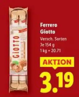 Lidl Ferrero giotto Angebot