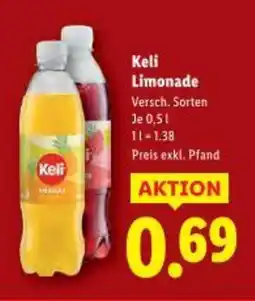 Lidl Keli Limonade Angebot