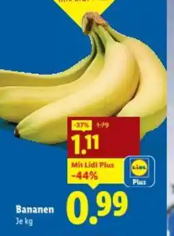 Lidl Bananen Angebot