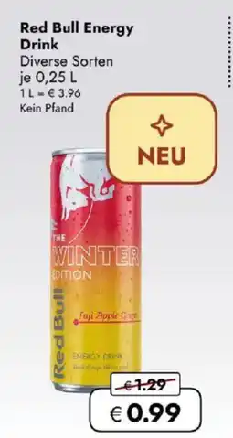 Travel FREE Red bull energy drink Angebot