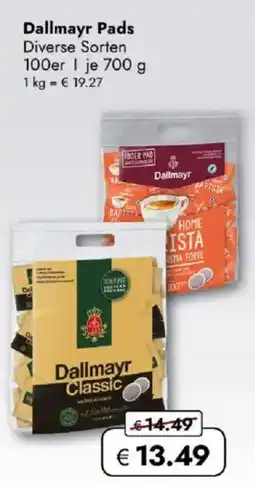 Travel FREE Dallmayr Pads Angebot