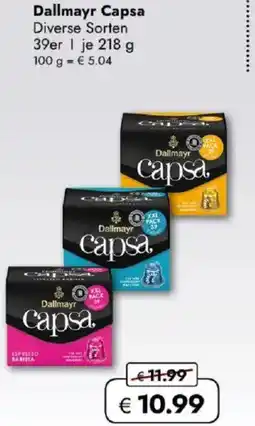 Travel FREE Dallmayr Capsa Angebot