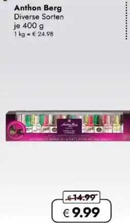 Travel FREE Anthon Berg Angebot