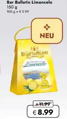 Travel FREE Bar Ballotin Limoncelo Angebot