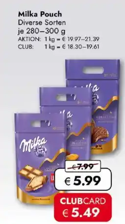 Travel FREE Milka Pouch Angebot