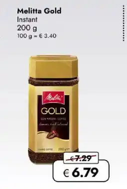 Travel FREE Melitta Gold Instant Angebot