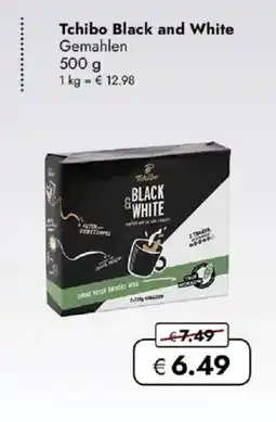 Travel FREE Tchibo Black and White Gemahlen Angebot