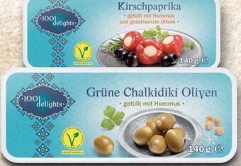 Lidl Gemüse gefüllt mit Hummus Angebot