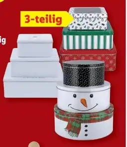 Lidl SilverCrest Keksdosen-Set Angebot