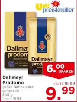 Unimarkt Dallmayr prodomo Angebot