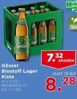 Unimarkt Gösser Biostoff Lager Kiste Angebot
