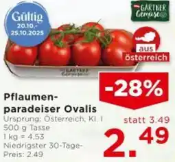 Unimarkt Pflaumen- paradeiser Ovalis Angebot