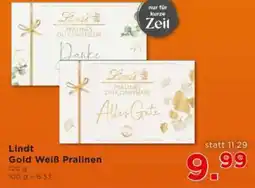 Unimarkt Lindt Gold Weiß Pralinen Angebot