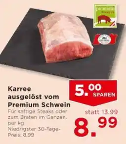 Unimarkt Karree ausgelöst vom Premium Schwein Angebot
